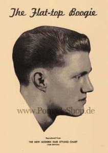 At one time, the style was so popular it had its own song (circa 1958, image courtesy of the pomadeshop.de)