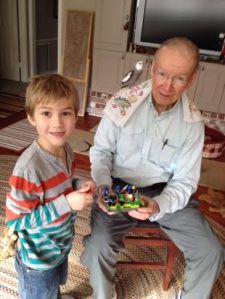 Look how proud they are of my new toy!