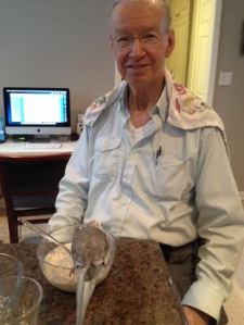 I'll just dig on on my side of "our" bowl.