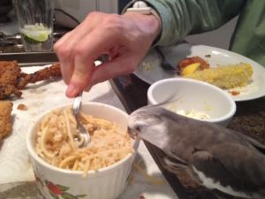 I'll just sample a small bit to make sure I like it.