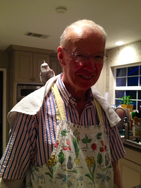 You can (pretend to) cook together.