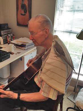 I'll just give him a few expert pointers.