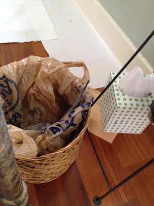 This nest is nice and private - they can rest undisturbed all weekend long.