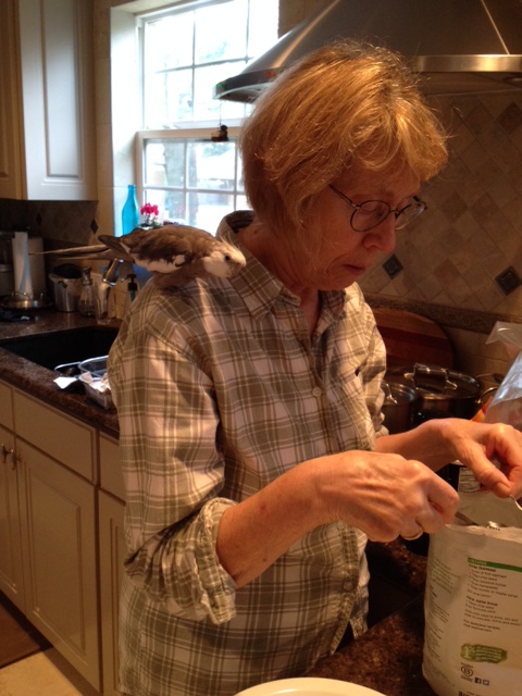 You want to put what on my waffles, Grandma?