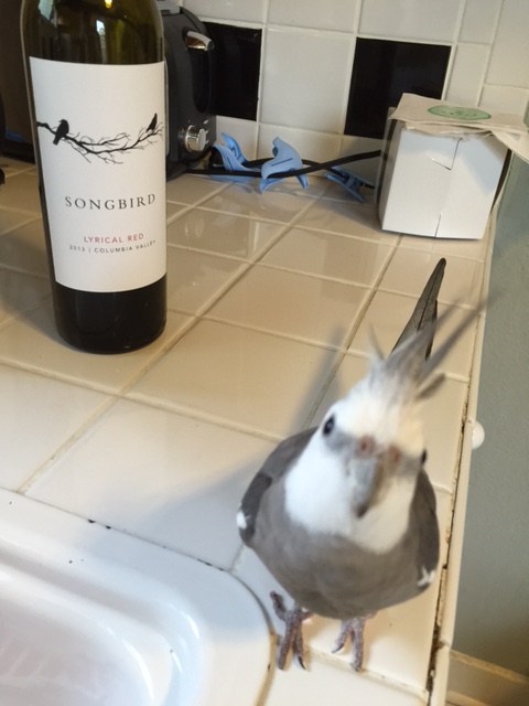 But to best sell the product, I would recommend the spokesbird be placed "front and center" in all the promo materials.