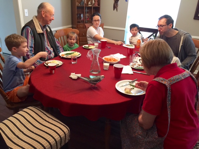 Oh wow! I didn't realize the big flock was gathering today!