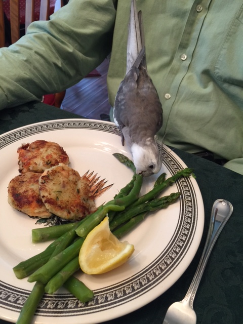 What a great idea to choose partners to dine au deux on this gourmet meal.