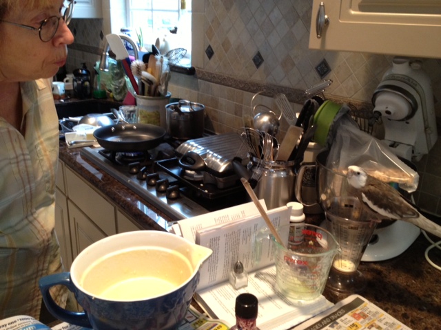 You have an expert to bounce menu ideas off of.