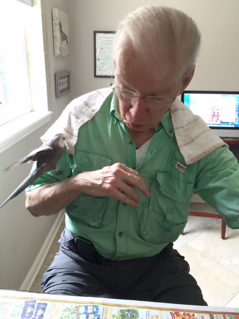 Why yes, Grandpa, I would love an "assist!" Thank you!