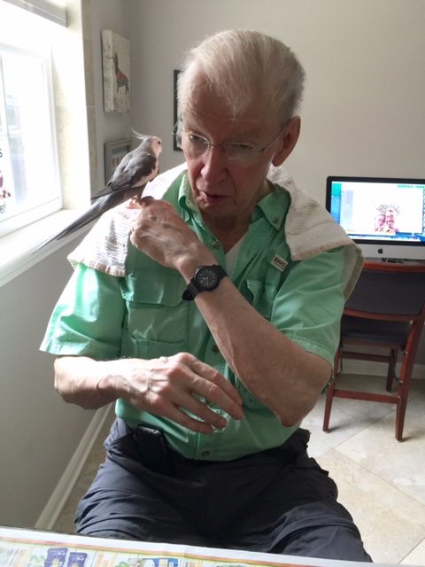 Other direction, Grandpa. Other direction, other dir.....