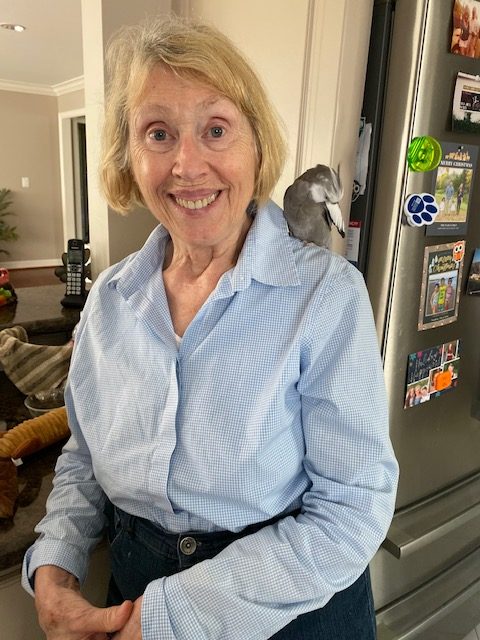 Cockatiel with Grandma
